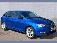 Used Skoda 110 R SE 108 HP (79 kW) 2017 Blue Estate