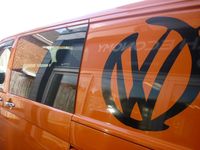 Used VW Transporter 102 HP (75 kW) 2007 Orange Van