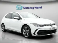 Used VW Golf VIII R-line 150 HP (110 kW) 2023 White Hatchback