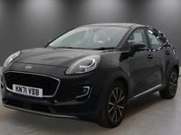 Used Ford Puma Titanium 125 HP (91 kW) 2021 Black SUV