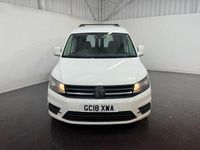 Usado VW Caddy Trendline 102 HP (75 kW) 2018 Branco Monovolume