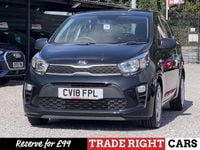 Used Kia Picanto 66 HP (48 kW) 2018 Black Hatchback