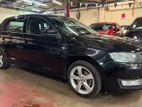 Used Skoda Rapid SE 105 HP (77 kW) 2015 Black Hatchback