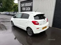 Used Mitsubishi Mirage 79 HP (58 kW) 2017 White Hatchback