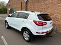 Begagnad Kia Sportage 2012 Vit SUV
