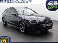 Used Audi A4 Black Edition 150 HP (110 kW) 2021 Blue Estate