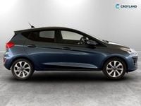Used Ford Fiesta Trend 125 HP (91 kW) 2021 Blue Hatchback