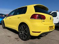 Used VW Golf VI GTD 170 HP (125 kW) 2011 Yellow Hatchback