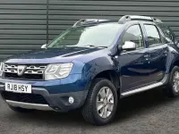 Used Dacia Duster 109 HP (80 kW) 2018 Blue SUV