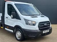 Used Ford Transit 130 HP (95 kW) 2022 White Cabriolet