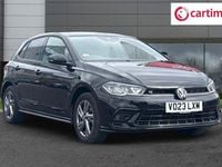 Used VW Polo R-line 95 HP (69 kW) 2023 Black Hatchback