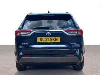 Used Toyota RAV4 Hybrid 218 HP (160 kW) 2021 Blue/black SUV