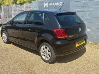 Used VW Polo Match 60 HP (44 kW) 2012 Black Hatchback