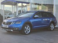 Used Skoda Octavia Scout 4x4 2019 Blue Estate