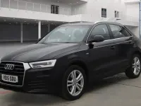 Used Audi Q3 S-Line 150 HP (110 kW) 2015 Phantom black SUV