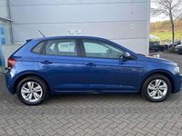 Used VW Polo SE 95 HP (69 kW) 2019 Blue Hatchback