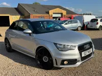 Used Audi A1 S-Line 122 HP (89 kW) 2012 Silver Hatchback