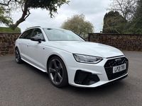 Used Audi A4 Black Edition 150 HP (110 kW) 2021 White Estate
