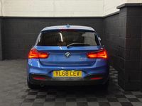 Used BMW 116 M Sport 116 HP (85 kW) 2018 Blue Hatchback