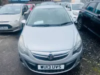 Used Vauxhall Corsa 90 HP (66 kW) 2013 Silver Hatchback
