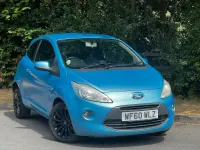 Used Ford Ka Zetec 70 HP (51 kW) 2010 Blue Hatchback