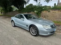 Used Mercedes SL500 2003 Silver Cabriolet