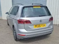 Used VW Golf VII Match 115 HP (84 kW) 2020 Silver Hatchback