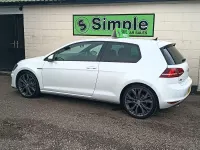 Used VW Golf VII GTD 181 HP (133 kW) 2016 White Hatchback