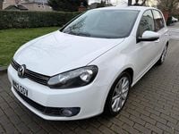 Used VW Golf VII GT 2012 White Hatchback