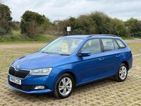 Used Skoda Fabia SE 110 HP (80 kW) 2019 Blue Estate