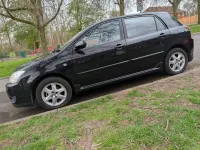 Used Toyota Corolla 110 HP (80 kW) 2006 Black Hatchback