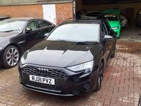 Used Audi A3 Sportback Sport 110 HP (80 kW) 2021 Black Hatchback