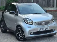 Used Smart ForTwo Coupé Premium 70 HP (51 kW) 2015 Silver Coupe