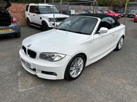 Used BMW 118 Cabriolet M Sport 2009 White Cabriolet
