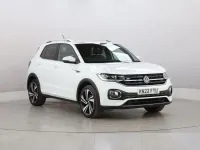 Used VW T-Cross R-line 110 HP (80 kW) 2022 White SUV