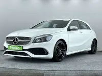 Used Mercedes A180 AMG line 109 HP (80 kW) 2016 White Hatchback