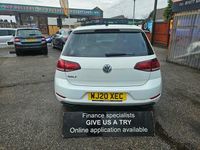Used VW Golf VII Edition 150 HP (110 kW) 2020 White Hatchback