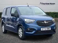 Used Vauxhall Combo S 100 HP (73 kW) 2022 Blue MPV
