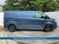Used Ford Transit Custom Sport 170 HP (125 kW) 2019 Blue Van