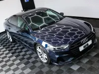 Used Audi A7 Sportback Black Edition 286 HP (210 kW) 2020 Blue Hatchback