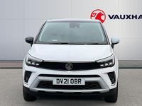 Used Vauxhall Crossland Elite 110 HP (80 kW) 2021 White SUV