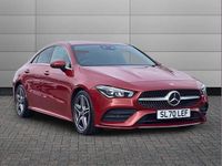 Used Mercedes CLA180 AMG Line Premium 136 HP (100 kW) 2021 Red Sedan