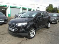 Used Ford Ecosport Zetec 112 HP (82 kW) 2016 Black SUV