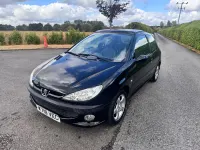 Used Peugeot 206 GTi 138 HP (101 kW) 2000 Black Hatchback
