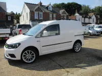 Used VW Caddy Trendline 102 HP (75 kW) 2018 White MPV