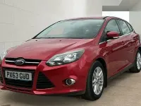 Used Ford Focus Zetec 2013 Red Hatchback
