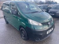 Used Nissan NV200 Acenta 90 HP (66 kW) 2014 Green MPV