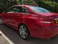 Used Mercedes E250 2010 Red Coupe