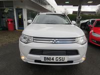 Used Mitsubishi Outlander P-HEV 2014 White Estate