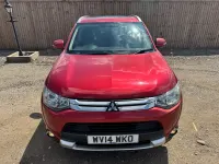 Used Mitsubishi Outlander 2014 Red SUV